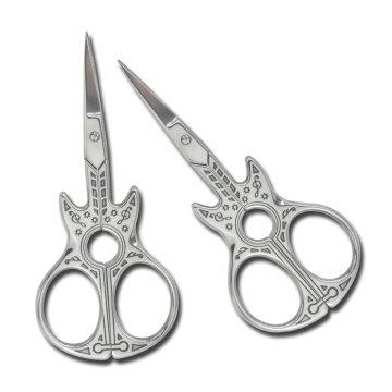 Stainless Steel Sewing Tools Guitar Shape Stitchwork Craft Embroidery Scissors